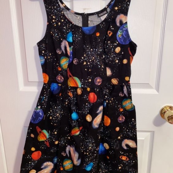 Retrolicious Dresses & Skirts - 🌎🌘Universe/Space Dress☄️☀️